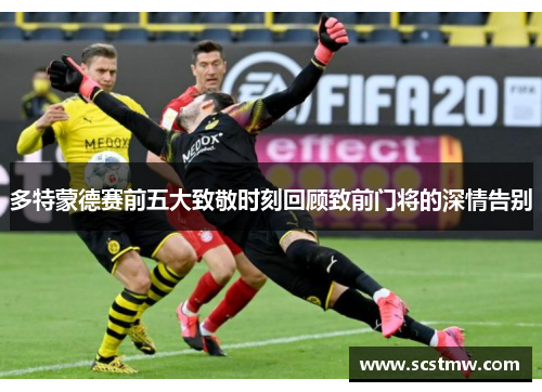 多特蒙德赛前五大致敬时刻回顾致前门将的深情告别