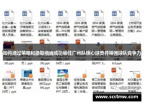 如何通过策略和激励措施成功留住广州队核心球员并增强球队竞争力